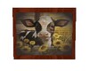 Rustic cow/Sunflower Pic