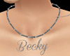 Becky name necklace
