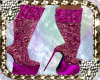 Fancy Pink Boots