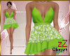 cK Summer Dress Lime
