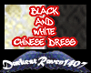 CL Wht&BLK Chinese Dress