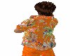 orange  summer shirt