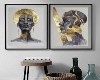 [BLACK] AFRICAN WALL ART