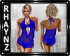 Blue Silk Nightie