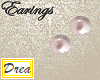 -Earrings- Pearl Lgt Pin