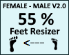 Feet Scaler 55% V2.0