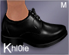 K NYE black loafers
