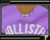 |P| Purple Hollister.