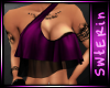 !E! Purple Sling Top