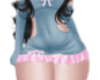 Dress Jeans blue&pink