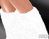 White Fur Boots