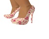 pink hearts heels