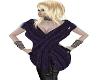 Purple Sweater Wrap