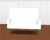 Retro White Couch