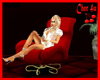 Lady in Red Couche 1pers