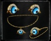 Blue Eyes Jewelry Set