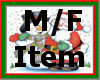 ! M/F Red Christmas Hat