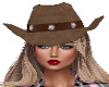 pink studded cowgirl hat