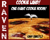 ONE GIANT COOKIE ROOM!