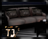 TJ: Dark elegance couch