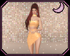 [🌙]Lotus Dress Orange