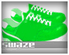 Lime Sneakers