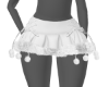 Christmas Wht Fur Skirt