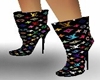 (KPR)LV BlkMult ank boot