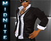 (M) Shirt/Cardi Grey