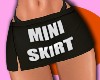 rl. Mini skirt BL. V1