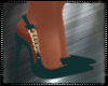 Romantic Teal Heels