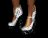 {M}Onyx Silver Shoes