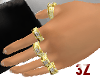 3Z:DIAMOND GOLD L. RINGS