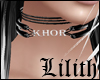 Khor Leather collar