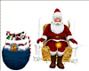 S* Anim. Santa Chair