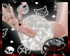 Kitty Girl Cuff wht