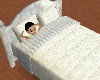 White Marble bed