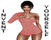 ML! Diamond Romper Red