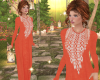 TF* Saffron Modest Dress