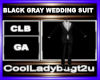 BLACK GRAY WEDDING SUIT