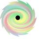 Rainbow Swirl eyes