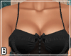 Black Scarf Skirt Top