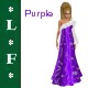 LF Chrstms Bllgwn Purple