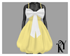 K - Yellow Puffy Dress