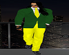 GREEN YELLOW FULL SUIT