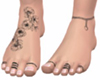 Feet Tattoo & Anklet 2