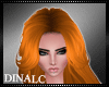 D* Orange Zhara Hair