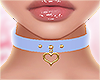 ♥ Heart Collar Blue