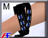 AF. Leather BB Wristband