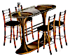 Elegant Brass Club Table